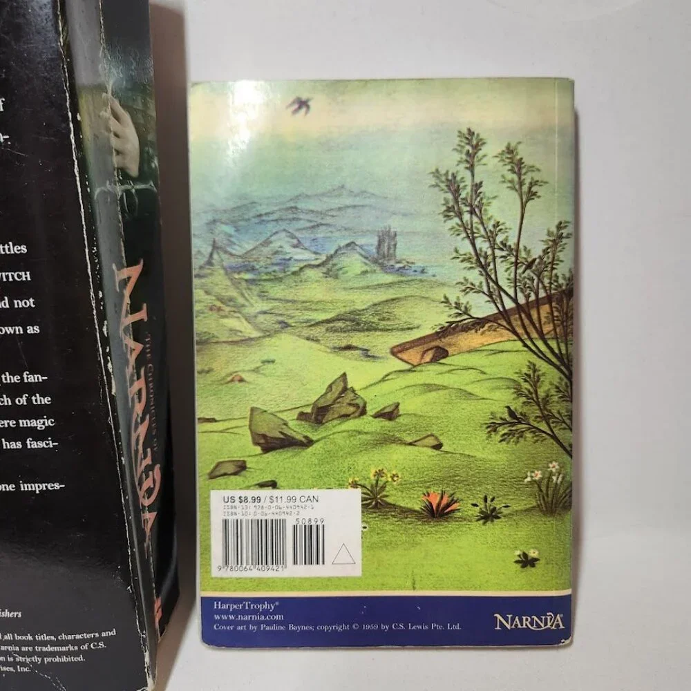 C.S. LEWIS BOOK BUNDLE THE LION WITCH WARDROBE CHRONICLES of NARNIA BOOKS Comes